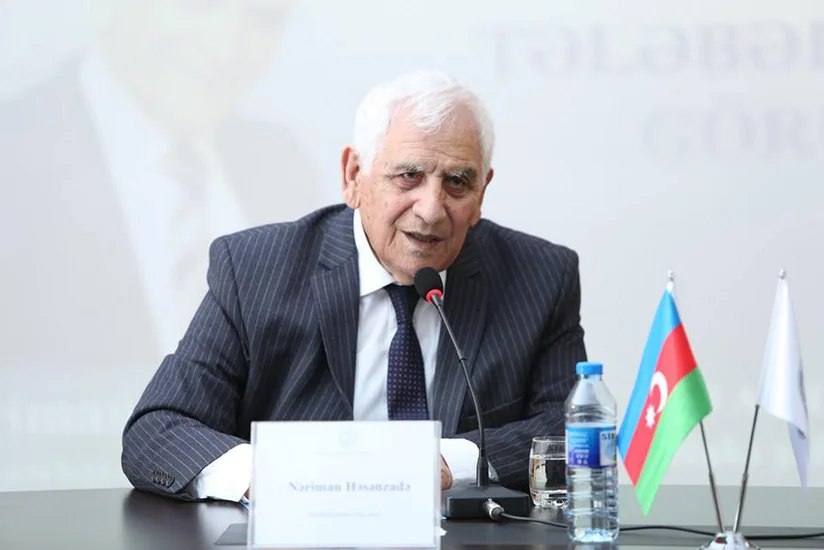 Nəriman Həsənzadə "Heydər Əliyev" ordeni ilə təltif edilib