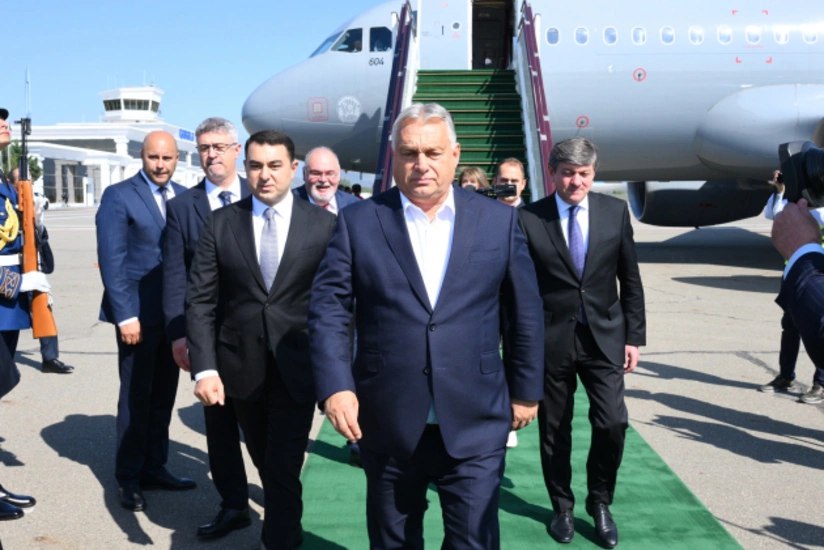 Macarıstanın Baş naziri TDT-nin Zirvə Görüşündə iştirak etmək üçün Qəbələdə səfərdədir