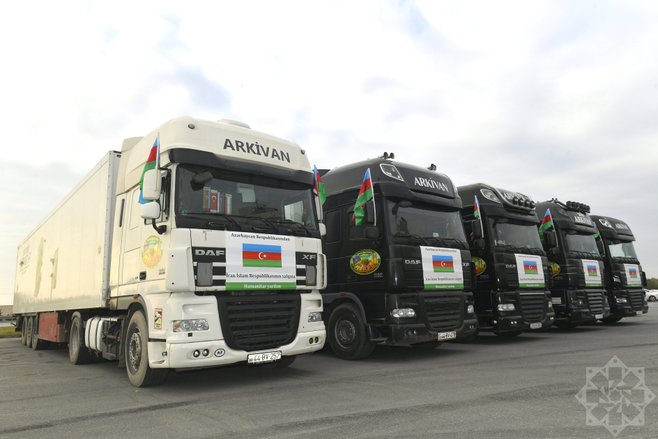 On Azerbaijani President’s instructions, another humanitarian aid sent to Iran