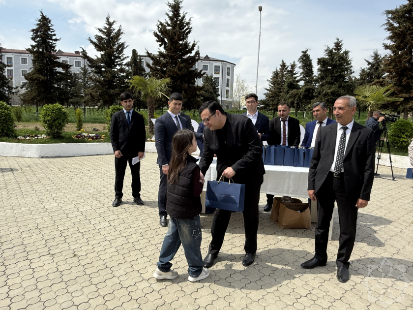 Xocavənd şəhərində daha 33 ailəyə evlərinin açarları təqdim olunub