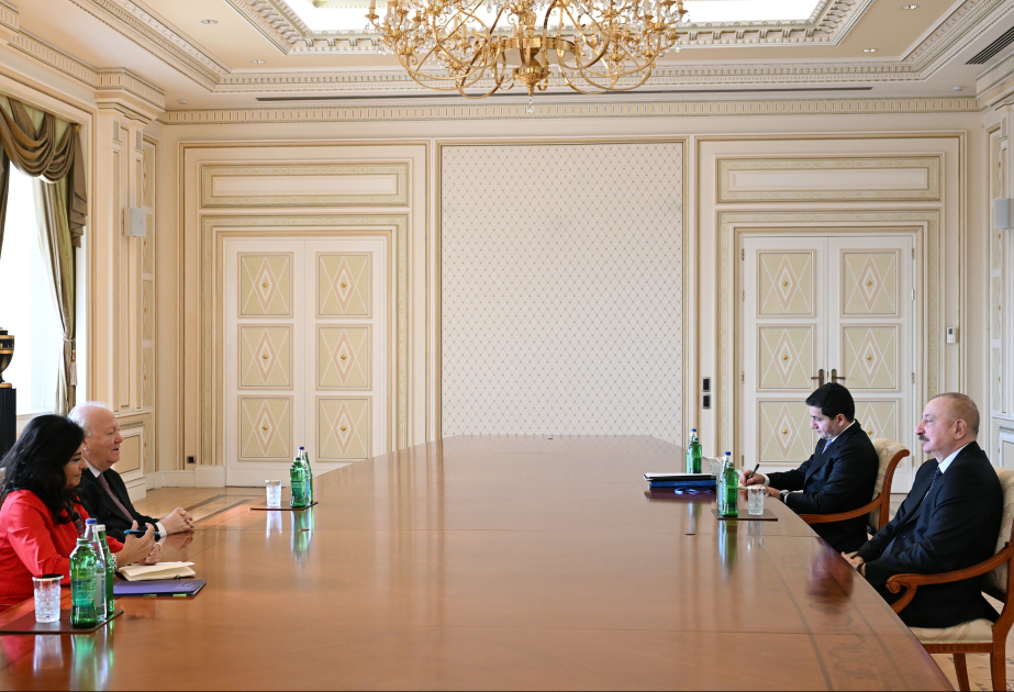 President Ilham Aliyev received UN Under-Secretary-General