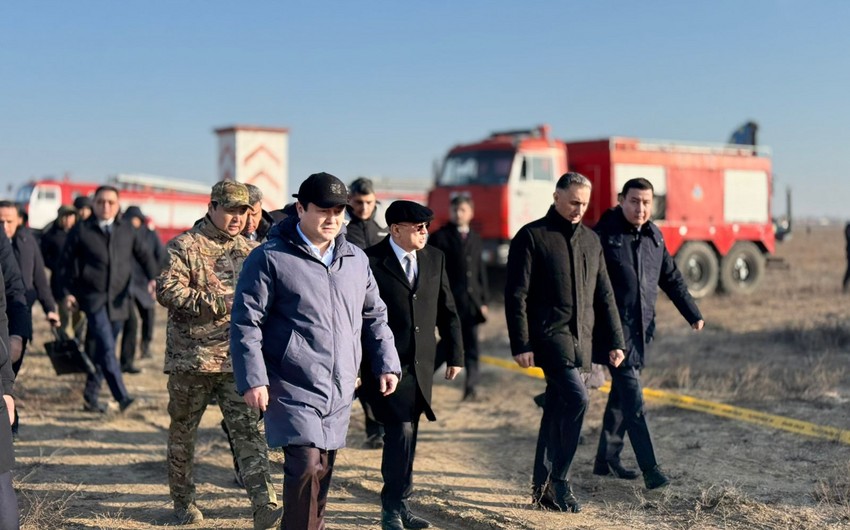 Azerbaijani officials arrive in Kazakhstan to investigate airplane crash